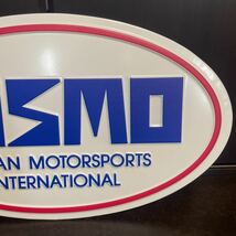 送料無料 レア 大サイズ幅61.7cm 旧ロゴ本物 NISMO プレート パネル 看板 サイン 日産 ニスモ ニッサン 初代ロゴ SUPER GT レース GT-R Z_画像4