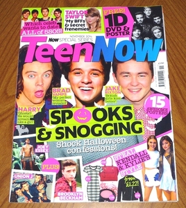 送料無料 Teen Now テイラー・スウィフト ワンダイレクション アリアナグランデ Taylor Swift One Direction Ariana Grande　イギリス雑誌