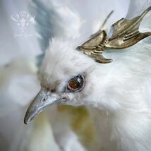 *guili-guili* 不死鳥 /　フル可動アートドール 　架空生物　幻獣　ハンドメイド　ぬいぐるみ　artdoll　フェニックス_画像2