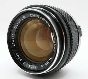 ★極上品★　オリンパス OLYMPUS OM-SYSTEM G.ZUIKO AUTO-S 50mm F1.4 #158