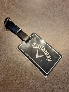 Callaway ネームプレート キャロウェイ キャディーバッグやカートバックに ゴルフ用品