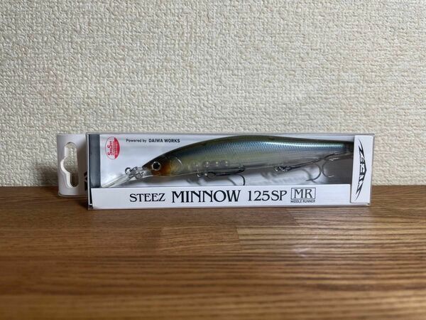 DAIWA STEEZ MINNOW 125SP MR / ダイワ スティーズ ミノー ナチュラルゴーストシャッド【B-01】