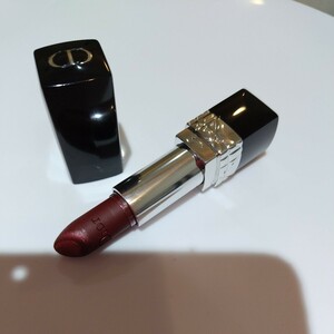 * popular color *Dior rouge Dior double 590 dress dotu cut lip lipstick 