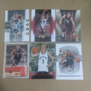 Jason Williams シリアルカード 6枚セット　Ultimate Collection／Black Diamond／Sp Game Used／Fleer