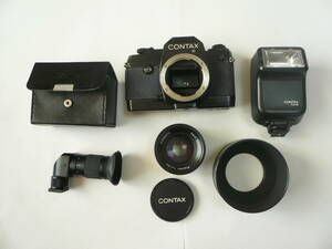 CONTAX/コンタックス 137 MD QUARTZ Carl Zeiss Planar 1.4/50 T＊一眼レフカメラ★動作未確認★ジャンク品 F2081