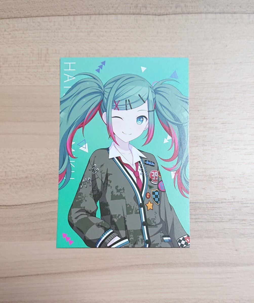 No está a la venta ☆ Proseca ☆ Hatsune Miku ☆ Bono de compra ☆ Proyecto Sekai Colorful Stage feat. Hatsune Miku☆Leoni *Foto 2 imagen, historietas, productos de anime, otros