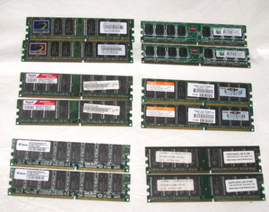 DIMM DDR3 SDRAM 512MBx12本セット メーカーいろいろ