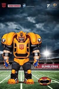 ZCWO LOWFOOL // LEAGUE OF STEEL BUMBLEBEEトランスフォーマー バンブルビー高さ 43センチ フィギュア デザイナーズトイ