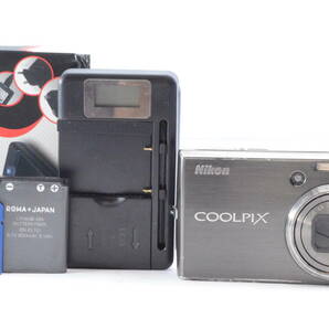 Nikon ニコン COOLPIX S600 ブラック コンデジ デジタル コンパクト カメラ ※難有品  2312002Aの画像1