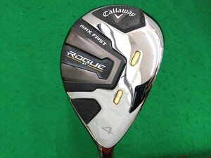 【05】【UT】【即決価格】キャロウェイ ROGUE ST MAX FAST(2022)/4H(21度)/SPEEDER NX 40 for Callaway/フレックス R/メンズ 右