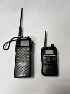 （ジャンク品）MARUHAMA　RT-619DX　0.5〜1300MHz ワイドバンドレシーバー/ICOM アイコム 特定小電力トランシーバー 