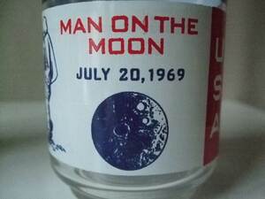 1969年 Vintage NASA APOLLO #11 Glass ペアグラス / アポロ11号 月面着陸 Man On The Moon 7/20/1969 未使用品 当時物 デットストック