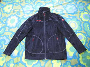  use little clean Marmot Marmot full Zip fleece jacket size L black polyester 100 camp outdoor boa outer 