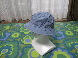  use little clean WILD THINGSxSAYHELLO Wild Things ×sei Hello cap hat light . blue gray × blue absolute size 56cm outdoor 