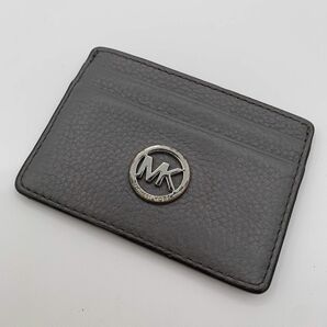 MICHAEL KORS マイケルコース パスケース 定期入れ レザー グレー　