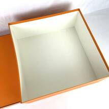HERMES エルメス 特大 空箱 空き箱 43×43×17.5cm BOX ボックス 化粧箱 大型 オレンジ オレンジボックス バッグ用_画像6