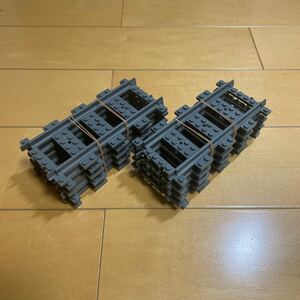 LEGO レール 直線 (10枚)