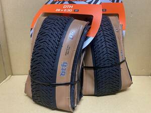 MAXXIS マキシス　DTH ２６インチX2.30 タンウォール 　新品未使用　２本セット