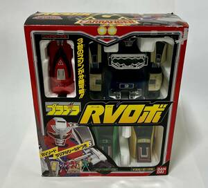  не использовался товар Bandai 1996 MADE IN JAPAN pra tela Gekisou Sentai CarRanger RV Robot 