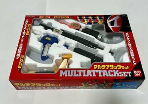  unused goods Bandai 1997 made in Japan Denji Sentai Megaranger multi attack set 