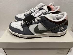 新品未使用品 堀米 雄斗(Yuto Horigome) × Nike SB Dunk Low Pro QS "Wolf Grey" FQ1180-001 27.5cm us9.5