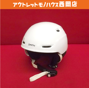 SMITH ZOOM JR ジュニア用 YM(53-58cm) スノーヘルメット スキー スノーボード スミス ズーム ホワイト 子供用 札幌市 豊平区 西岡店