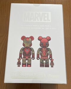 ベアブリック　 IRON MAN MARK85 CHROME Ver. BE@RBRICK ※400%のみ　アイアンマン　マーベル　MARVEL ロバート・ダウニーJr. MCU