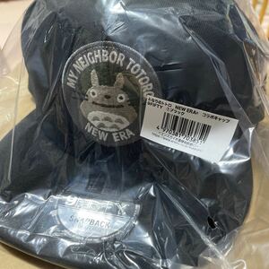  New Era NEW ERA Ghibli collaboration Tonari no Totoro cap hat studio ghibli black limitation totoro