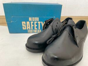 MIDORI ミドリ安全 安全靴 SAFETY FOOT WEAR 26EEE ブラック 【未使用品】