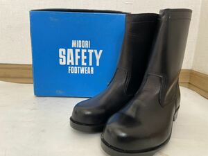 MIDORI ミドリ安全 安全靴 SAFETY FOOT WEAR 26 ブラック 未使用品