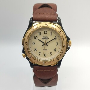 TIMEX INDIGLO メンズ 腕時計 時計 タイメックス インディグロ クオーツ クォーツ QUARTZ アナログ 3針 革ベルト 4.775.964 SCH 30