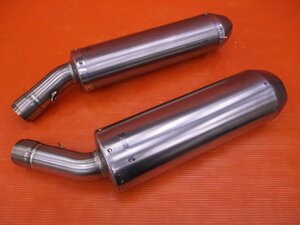 [O] Junk DUCATI 1098R original titanium silencer AKRAPOVIC Akrapovic processed goods secondhand goods 