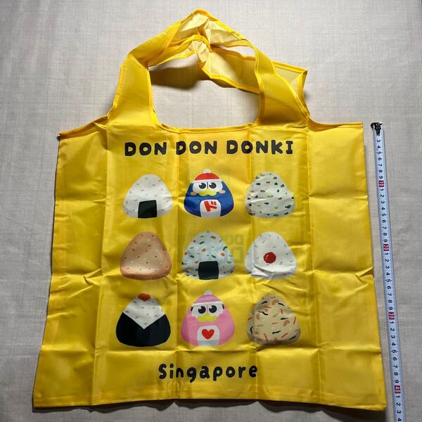 シンガポールのドンキホーテ限定　ドンペンのエコバッグ　DON DON DONKI エコバッグ トートバッグ 折りたたみ 