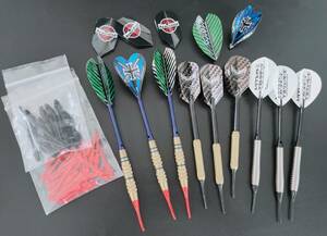 1円　ダーツバレル セット　ハローズ Harrows　ダーツ　Steel Tip Darts 　Arrow　SET　ダーツバレル【トリプレイト】