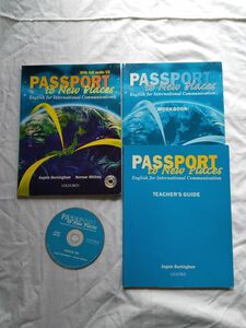 Oxford:　Passport.英会話テキスト、ワークブック、マニュアル