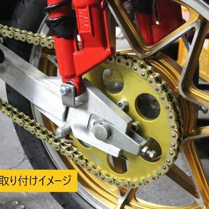 金 Oリング チェーン 520-120 ゴールド GSX400E GSX400F インパルス GT380 CB1100 CB900F CB1300SF CB750F CB750K CBX1000 4の画像3