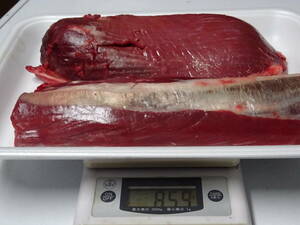 天然鹿肉　捕れたて鹿肉　　背ロース肉　その他　　859　ｇ　　同梱可能