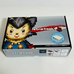 【新品・未使用】レトロフリーク　コントローラーアダプターセット　レッド×ホワイト　CY-RF-RW　ファミコンカラー