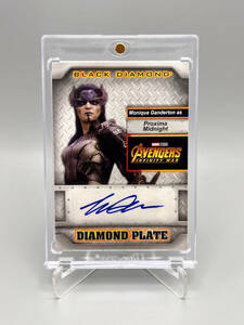 2021 Upper Deck Diamond Plate Monique Ganderton As Proxima Midnight 直筆サインカード Auto