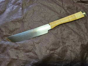 日本刀残欠ナイフ 切れ味スーパーシャープ キャンプでの調理や花鉈としても最適