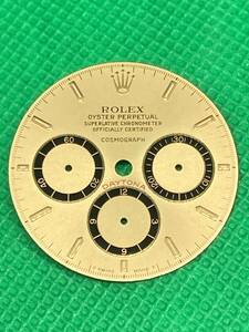  редкость товар Rolex ROLEX DAYTONA Daytona циферблат 16523 16528 обратный 6 уровень ..Floating dial плавающий циферблат L plimero