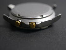 セイコー SEIKO KINETIC 3針 デイト チタン 5M42-0G00 男性用 メンズ 腕時計 x45 稼働品_画像6