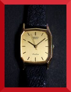 セイコー SEIKO エクセリーヌ EXCELINE クォーツ 3針 7321-5770 女性用 レディース 腕時計 W911