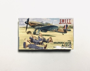 気分でブンブン♪ SWEET スイート ２機入り 英 1/144 ハリケーン HURRICANE Mk.１ / 2002 JAPAN 未組♪　