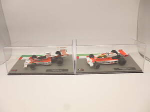 ◇F1マシンコレクション⑫◆1/43 マクラーレン2台セット [M23-1974年 E.フィッティパルディ][M23-1976年 J.ハント] ◆デアゴスティーニ◇