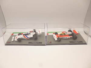 ◇F1マシンコレクション①◆1/43 ジェームス・ハント 2台セット [ヘスケス 308B 1975年][マクラーレン M23 1976年]◆デアゴスティーニ◇