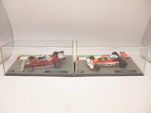 ◇F1マシンコレクション②◆1/43 [フェラーリ 312 T2-1977 ニキ・ラウダ][マクラーレン M23-1976 ジェームス・ハント]◆デアゴスティーニ◇_画像1