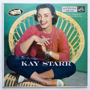 USオリジナル　KAY STARR / THE ONE - THE ONLY RCA LPM1149 / 初回モノラル / マト 1S・1S / 白ニッパー / 溝 / ケイ・スター