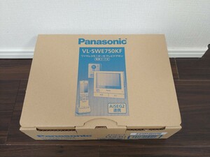 【新品未使用】 Panasonic VL-SWE750KF ワイヤレスモニター付テレビドアホン パナソニック