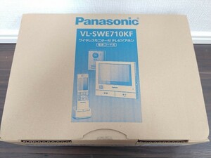 【新品・未使用】 Panasonic VL-SWE710KF ワイヤレスモニター付テレビドアホン パナソニック